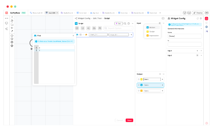 logiciel workflow interface