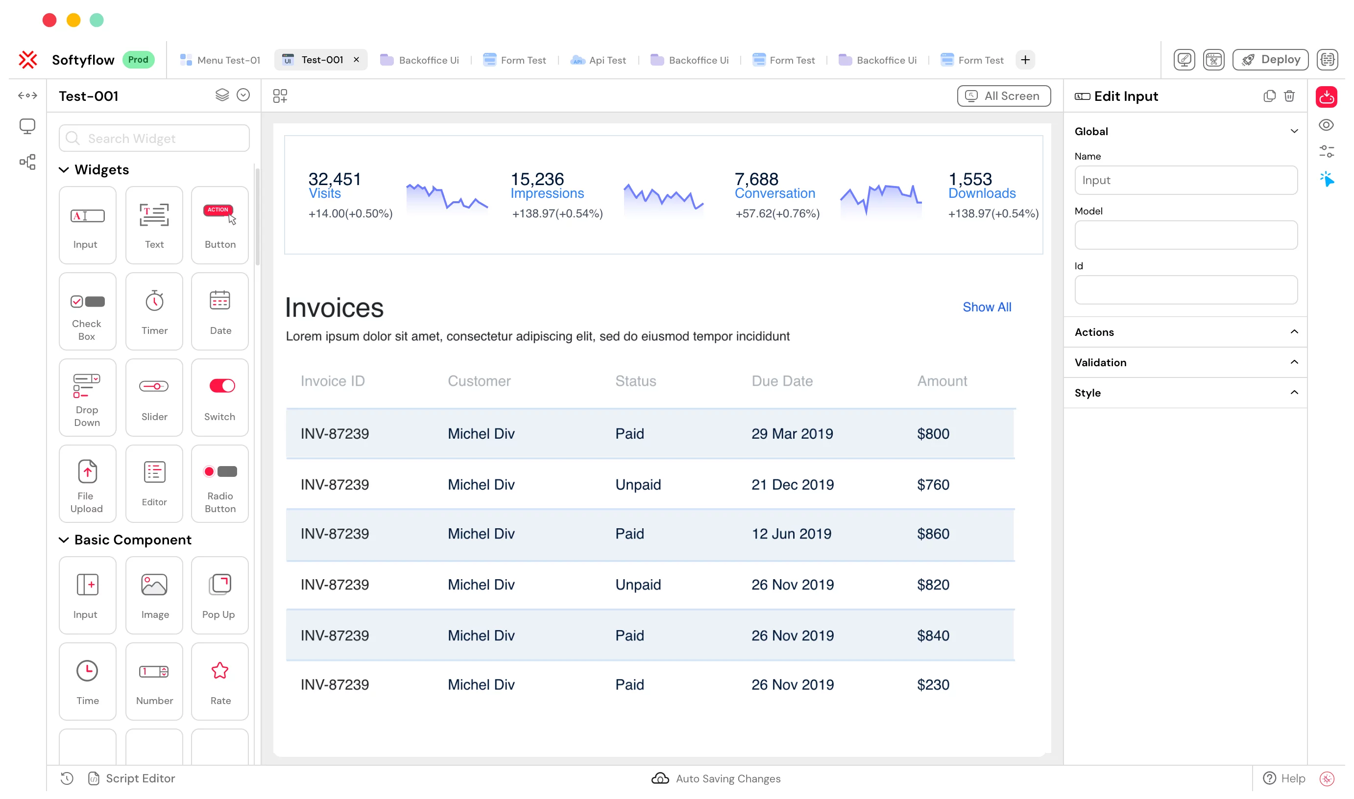 Plateforme Low Code Softyflow - Softyflow