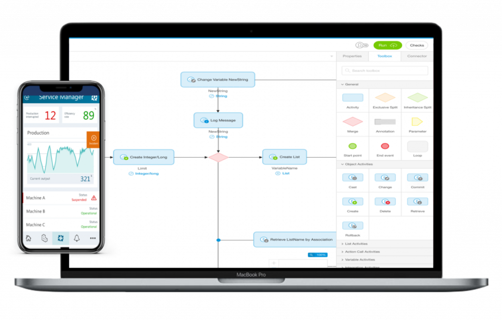 plateforme low code Mendix