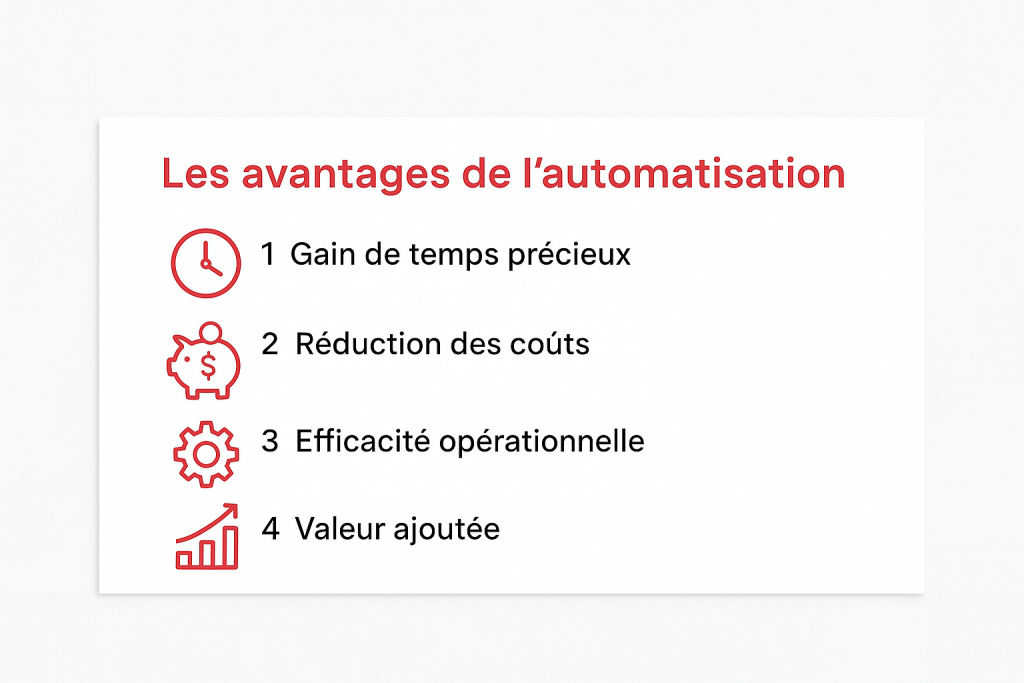 avantages de l'automatisation