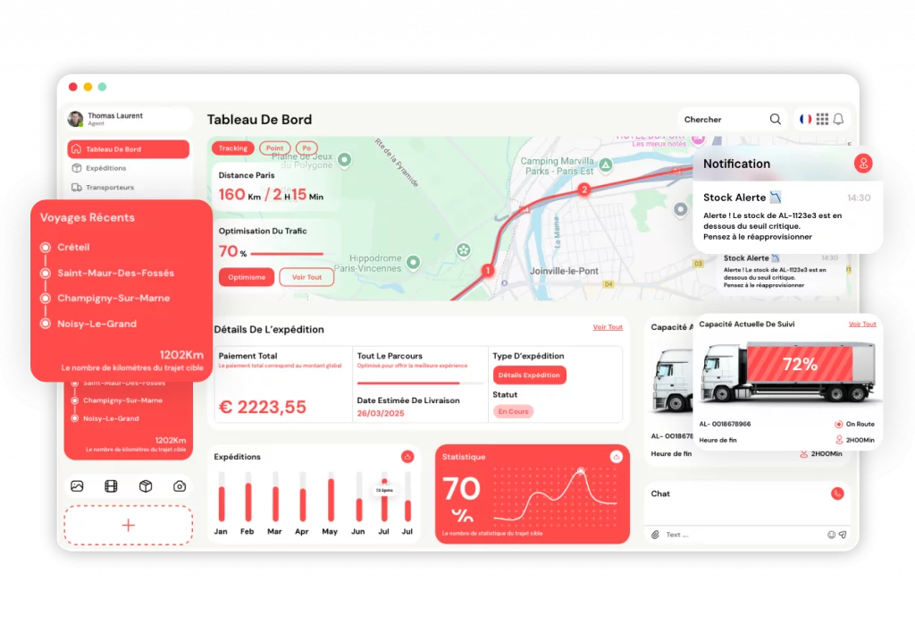 Logiciel Low Code de gestion logistique - Softyflow