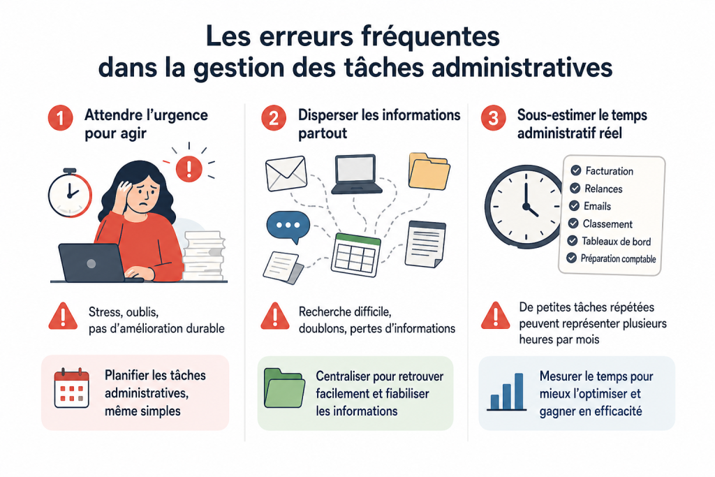 tâches administratives