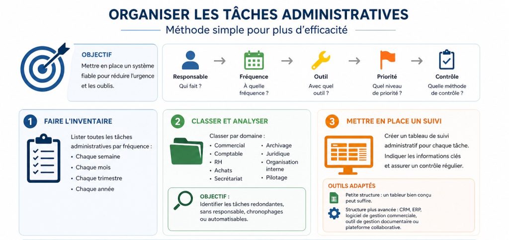 tâches administratives